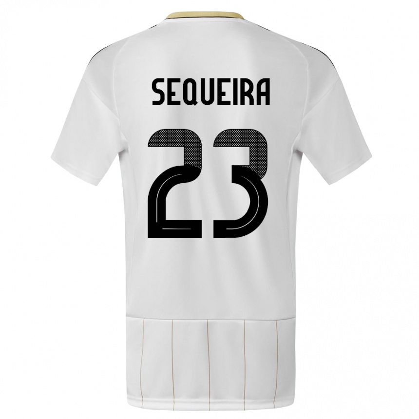 Kids Football Costa Rica Patrick Sequeira #23 White Away Jersey 24-26 T-Shirt Za