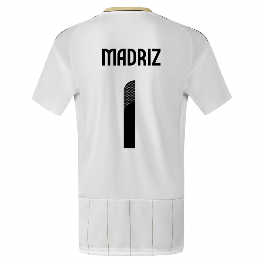 Kids Football Costa Rica Abraham Madriz #1 White Away Jersey 24-26 T-Shirt Za