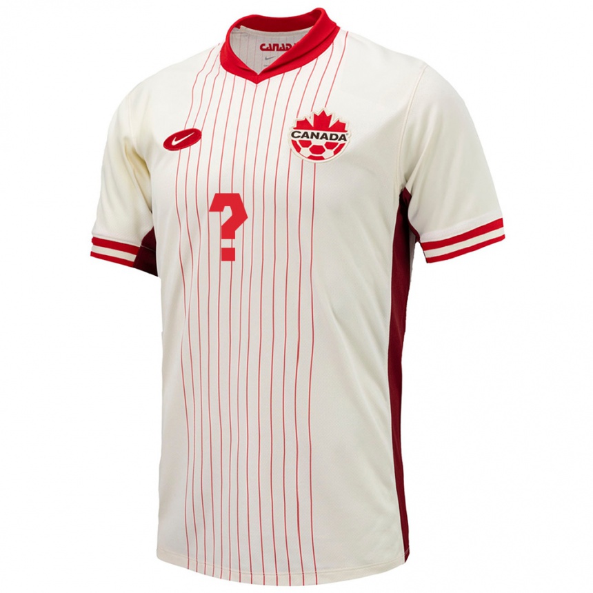 Kids Football Canada Shyon Omrani #0 White Away Jersey 24-26 T-Shirt Za