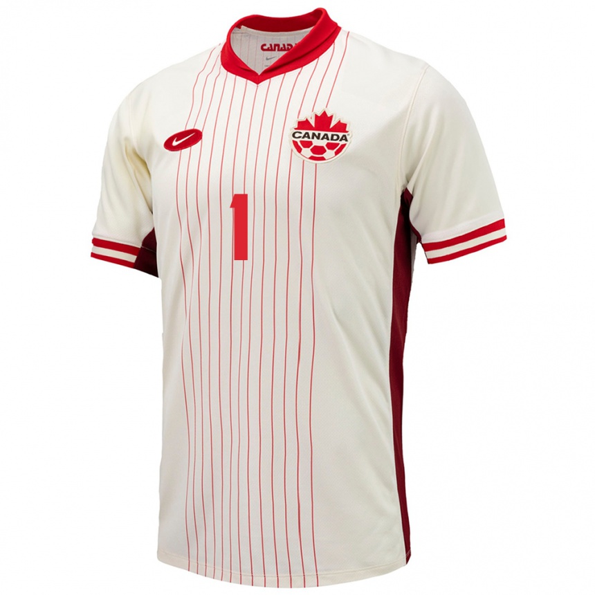 Kids Football Canada Dayne St Clair #1 White Away Jersey 24-26 T-Shirt Za