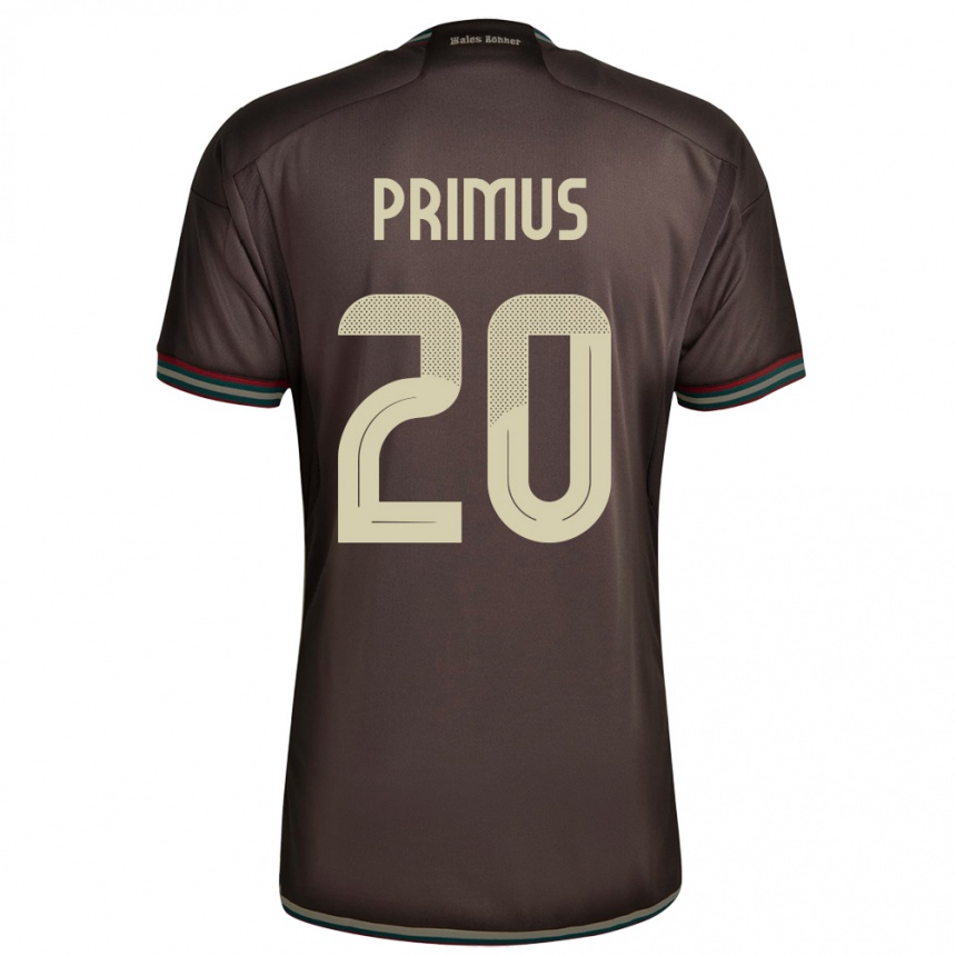 Kids Football Jamaica Atlanta Primus #20 Night Brown Away Jersey 24-26 T-Shirt Za