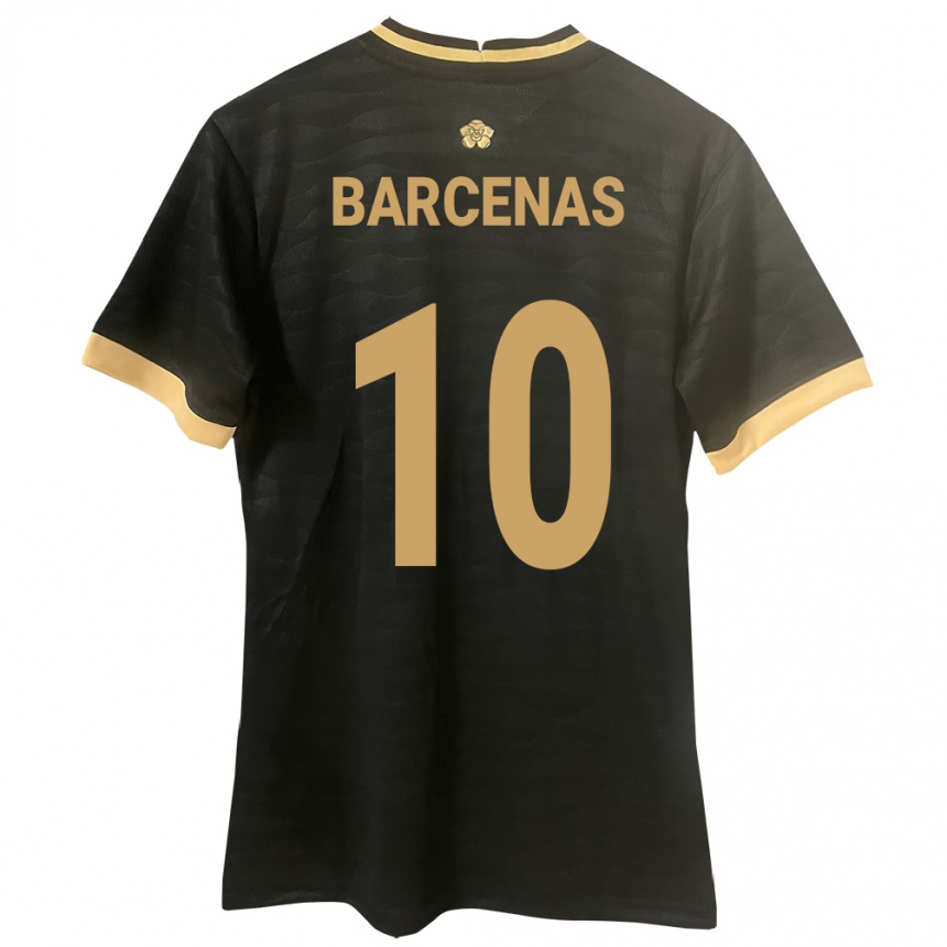 Kids Football Panama Yoel Bárcenas #10 Black Away Jersey 24-26 T-Shirt Za