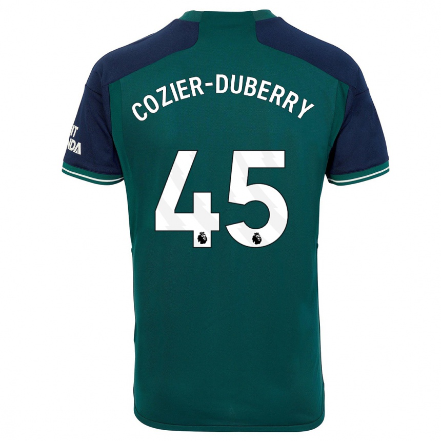 Kids  Amario Cozier-Duberry #45 Green Third Jersey 2023/24 T-Shirt Za