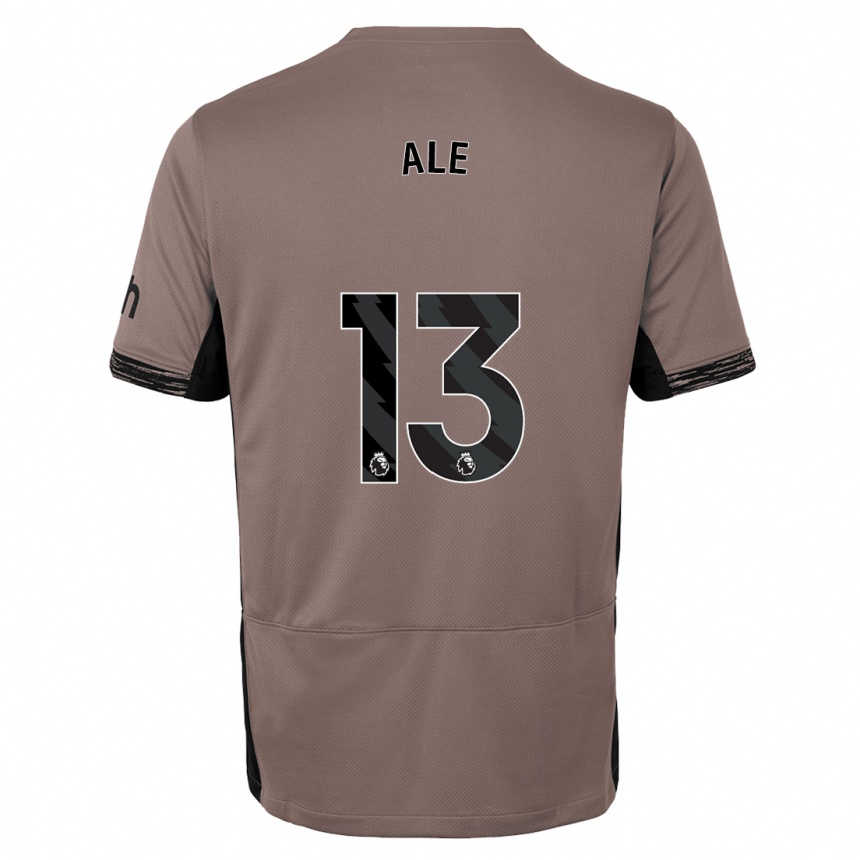 Kids  Asmita Ale #13 Dark Beige Third Jersey 2023/24 T-Shirt Za