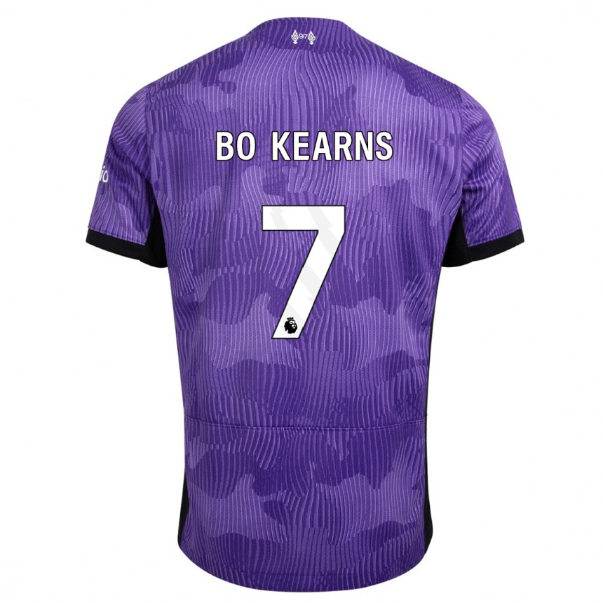 Men  Missy Bo Kearns #7 Purple Third Jersey 2023/24 T-Shirt Za