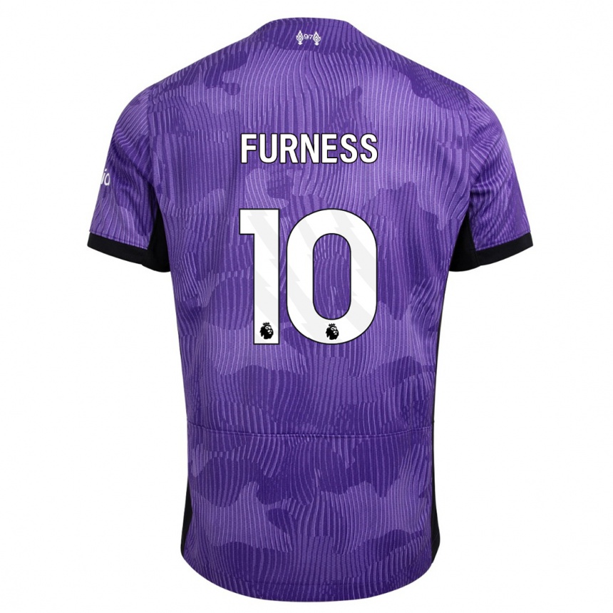 Men  Rachel Furness #10 Purple Third Jersey 2023/24 T-Shirt Za