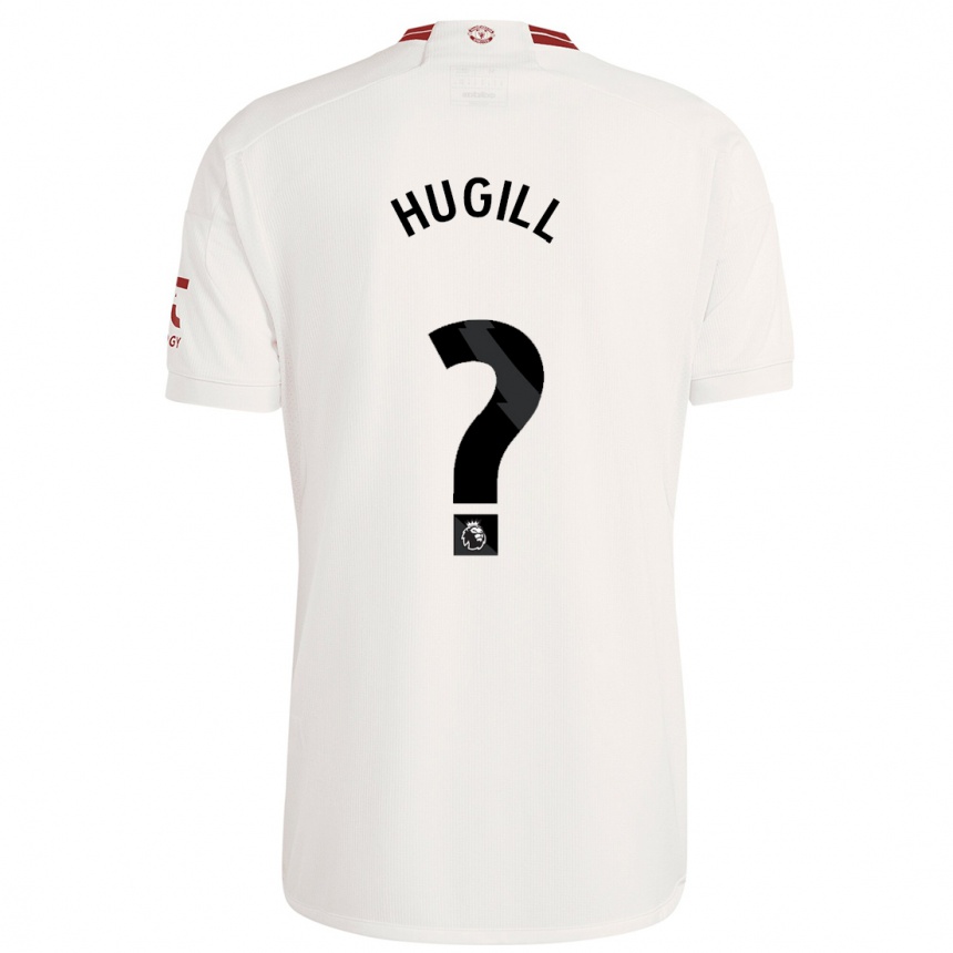 Men  Joe Hugill #0 White Third Jersey 2023/24 T-Shirt Za