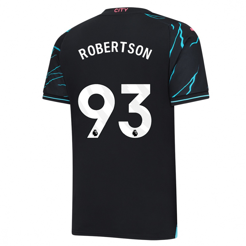 Men  Alex Robertson #93 Dark Blue Third Jersey 2023/24 T-Shirt Za