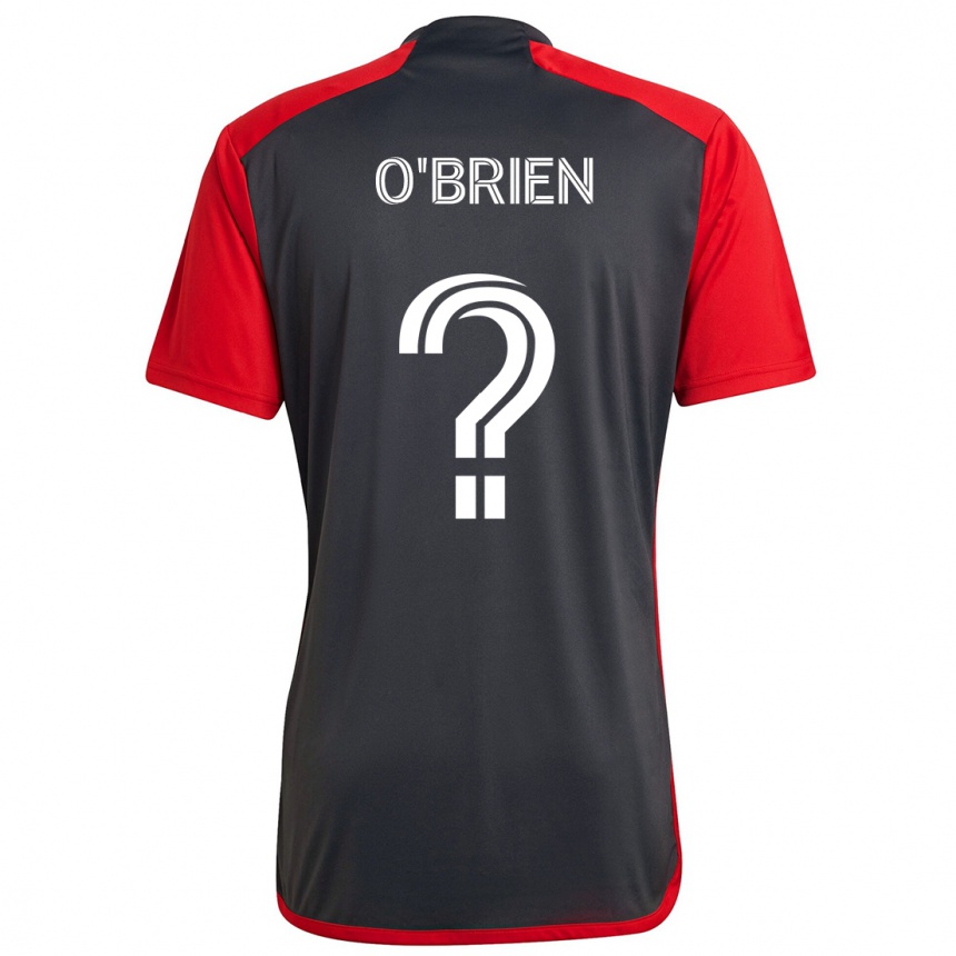 Kids Football Alexander O'brien #0 Grayn Red Home Jersey 2024/25 T-Shirt Za