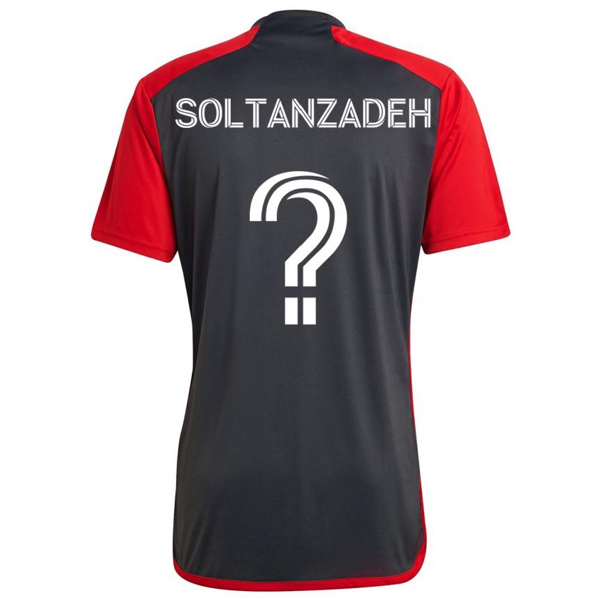 Kids Football Shayan Soltanzadeh #0 Grayn Red Home Jersey 2024/25 T-Shirt Za