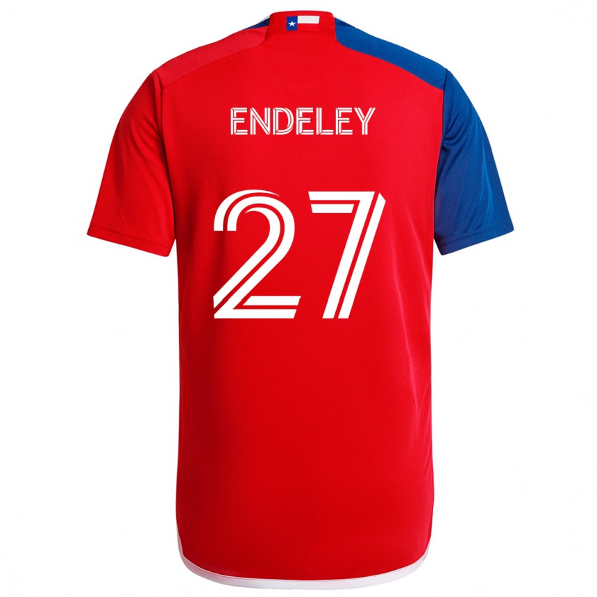 Kids Football Herbert Endeley #27 Blue Red Home Jersey 2024/25 T-Shirt Za