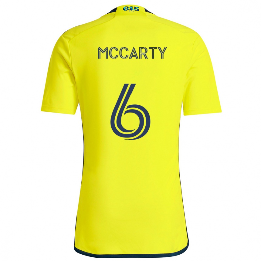 Kids Football Dax Mccarty #6 Yellow Blue Home Jersey 2024/25 T-Shirt Za