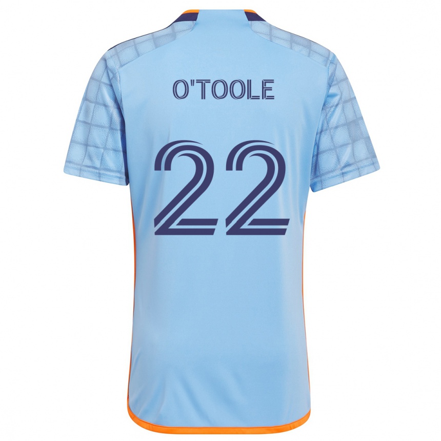 Kids Football Kevin O'toole #22 Blue Orange Home Jersey 2024/25 T-Shirt Za