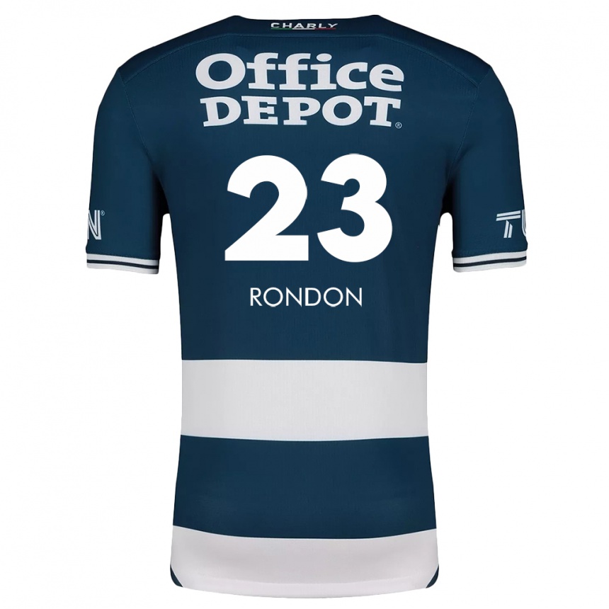 Kids Football Salomón Rondón #23 Blue White Home Jersey 2024/25 T-Shirt Za