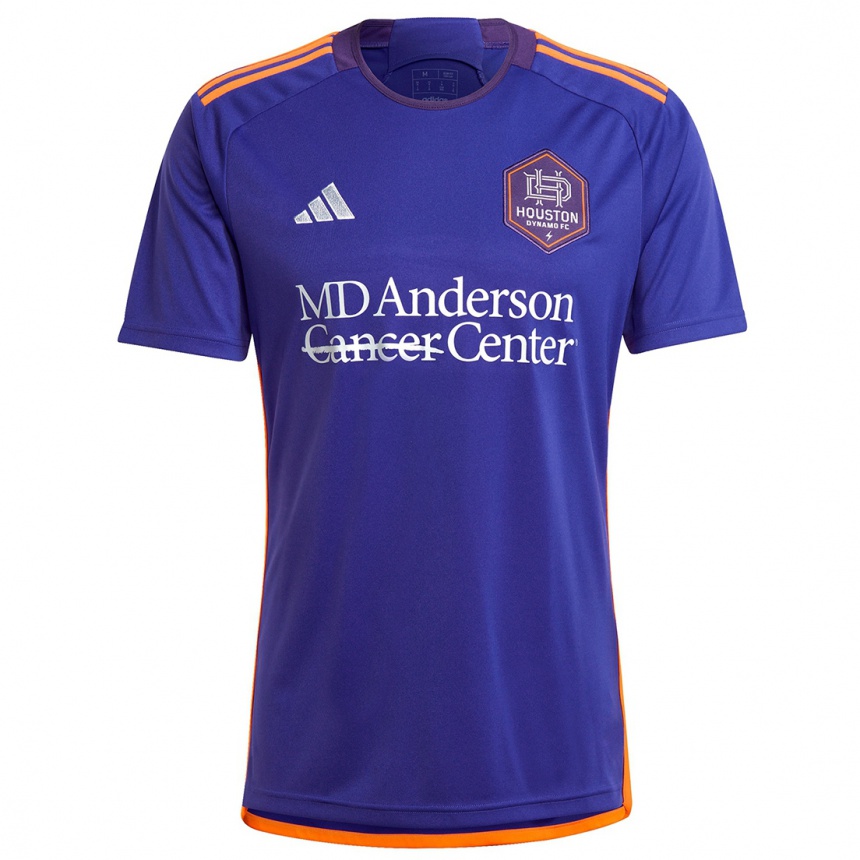 Kids Football Jeferson Medina #14 Purple Orange Away Jersey 2024/25 T-Shirt Za