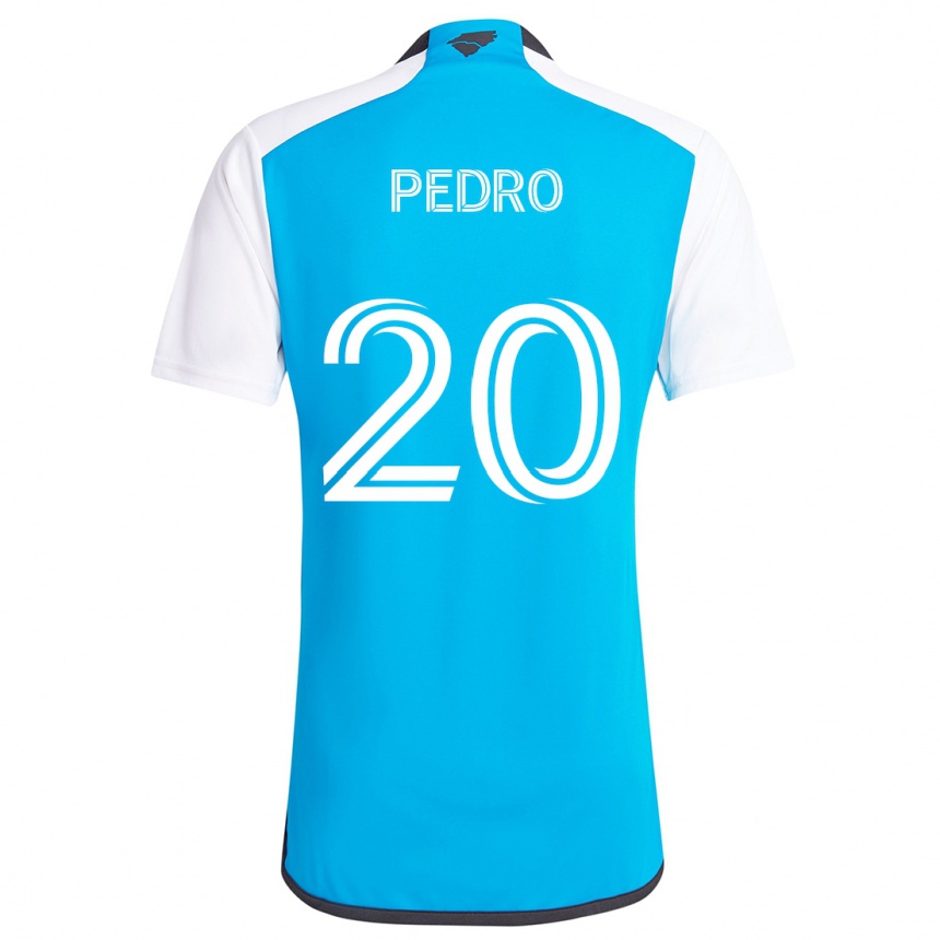 Men Football João Pedro #20 Blue White Home Jersey 2024/25 T-Shirt Za