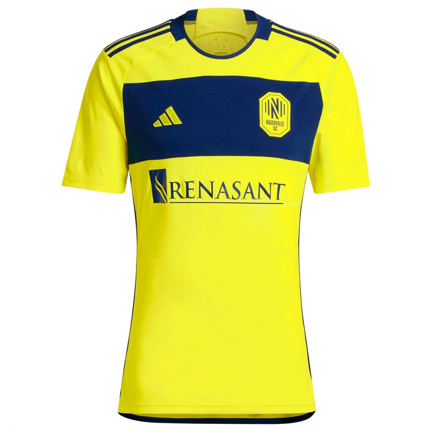 Men Football Fafà Picault #7 Yellow Blue Home Jersey 2024/25 T-Shirt Za