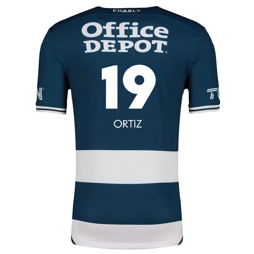 Men Football Celso Ortiz #19 Blue White Home Jersey 2024/25 T-Shirt Za