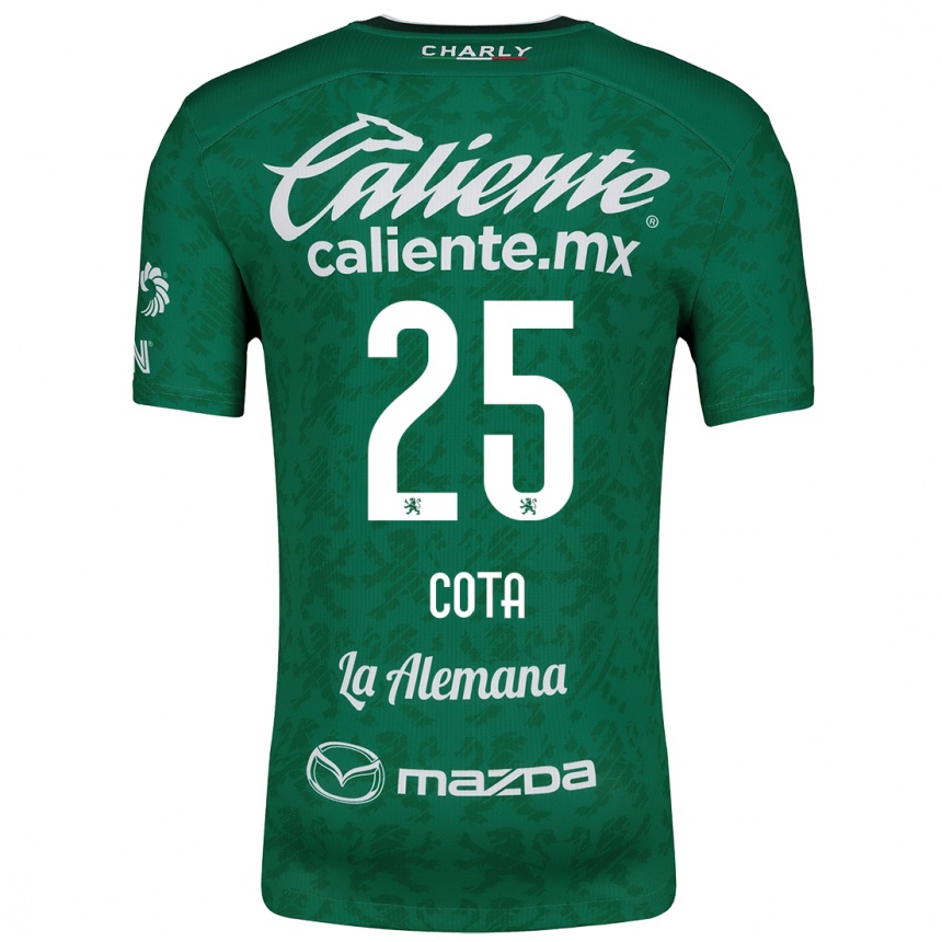 Men Football Renatta Cota #25 Green White Home Jersey 2024/25 T-Shirt Za