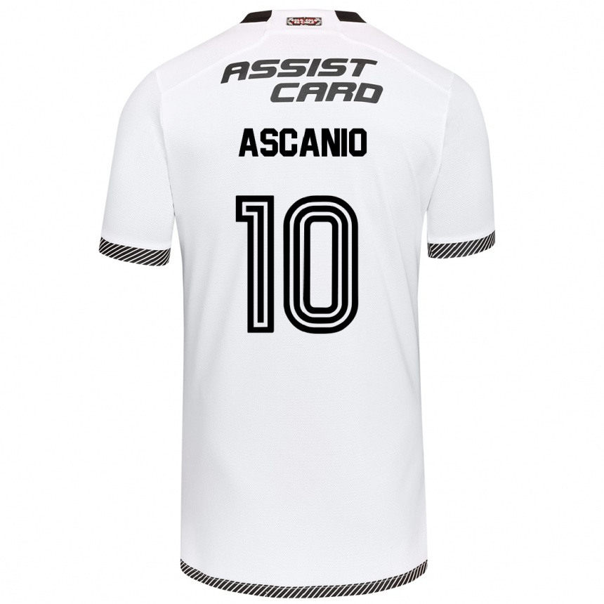 Men Football Yusmery Ascanio #10 White Black Home Jersey 2024/25 T-Shirt Za