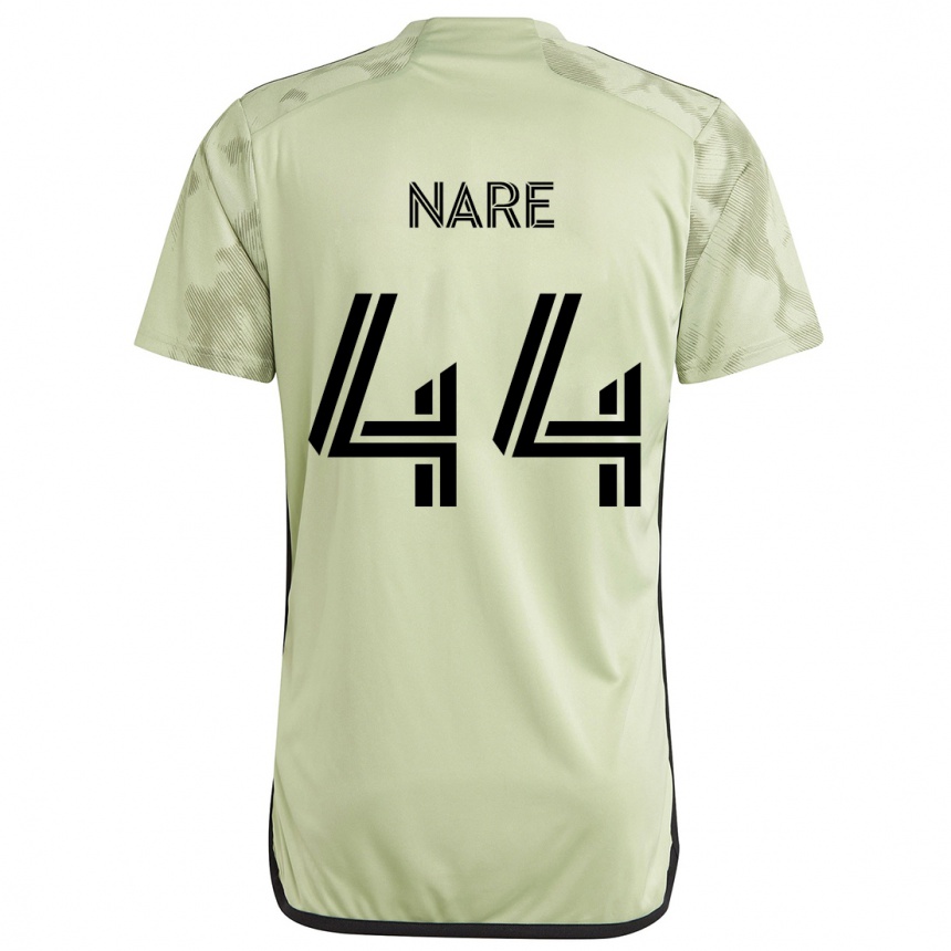 Men Football Thabo Nare #44 Light Green Away Jersey 2024/25 T-Shirt Za