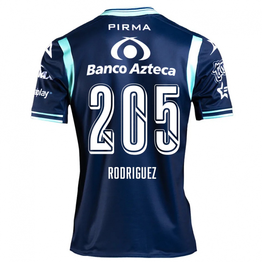 Men Football Alberto Rodríguez #205 Navy Blue Away Jersey 2024/25 T-Shirt Za