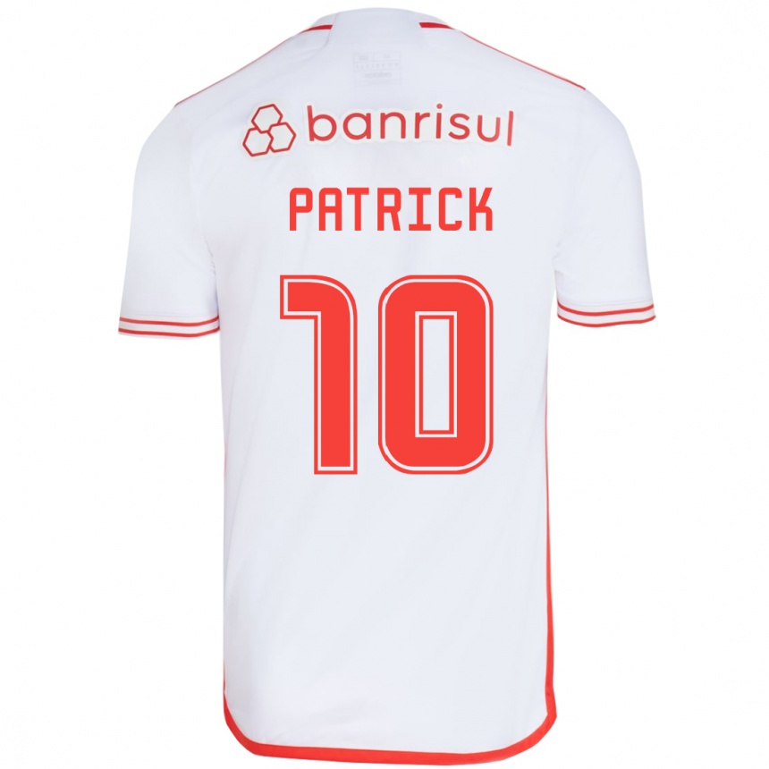 Men Football Alan Patrick #10 White Red Away Jersey 2024/25 T-Shirt Za