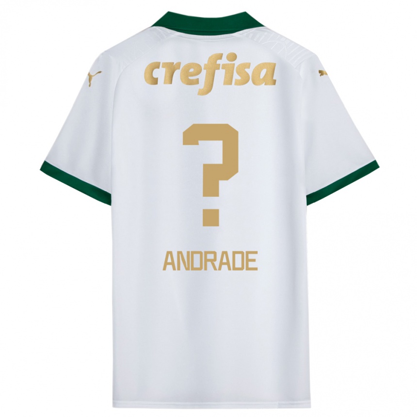 Men Football Deivid Andrade #0 White Green Away Jersey 2024/25 T-Shirt Za