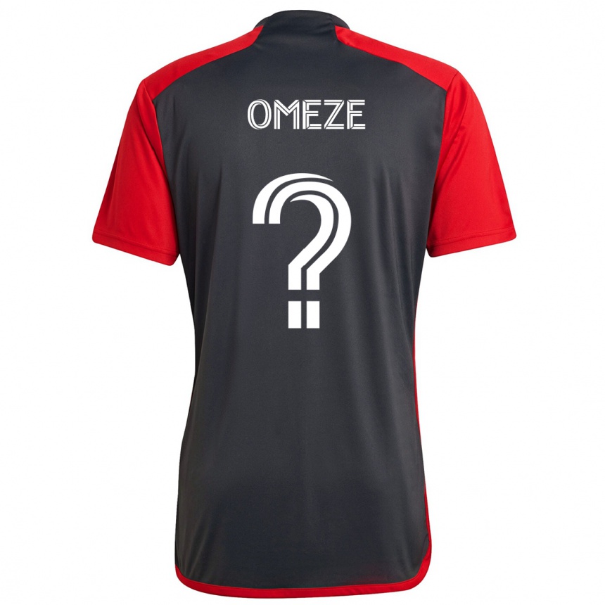 Women Football Chimere Omeze #0 Grayn Red Home Jersey 2024/25 T-Shirt Za