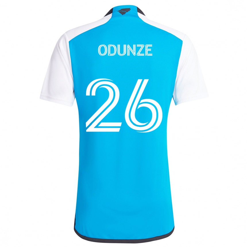 Women Football Chituru Odunze #26 Blue White Home Jersey 2024/25 T-Shirt Za