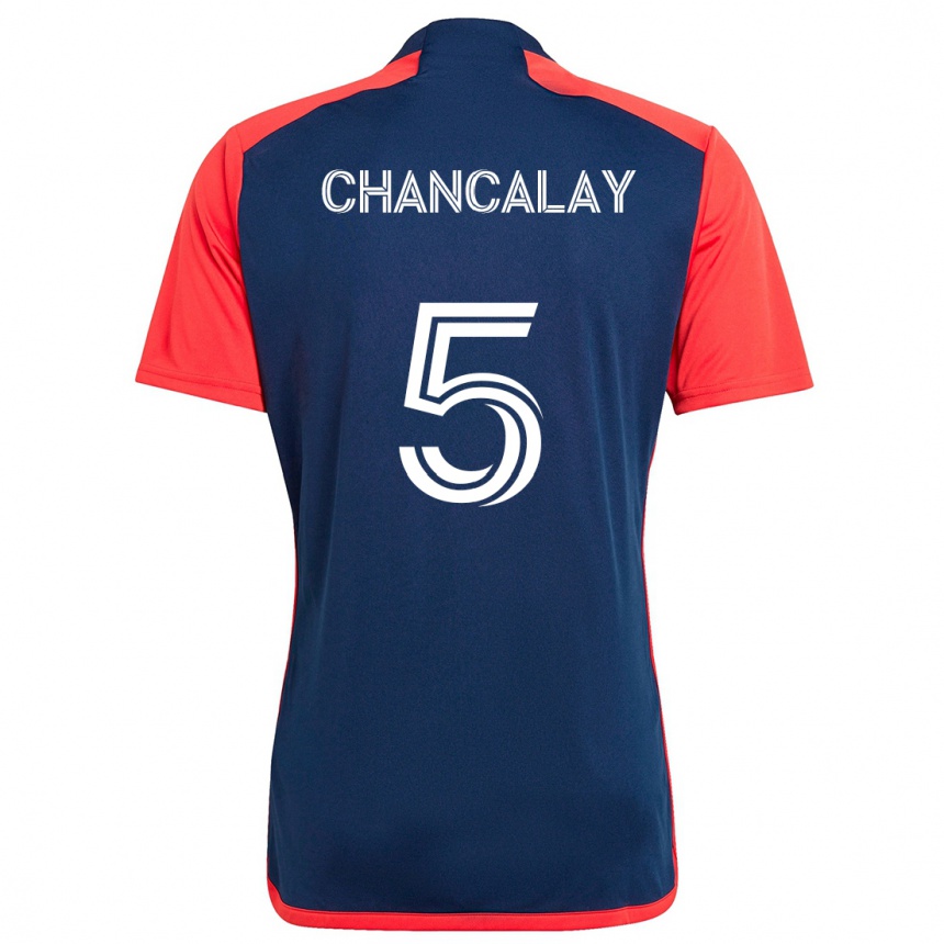 Women Football Tomás Chancalay #5 Blue Red Home Jersey 2024/25 T-Shirt Za