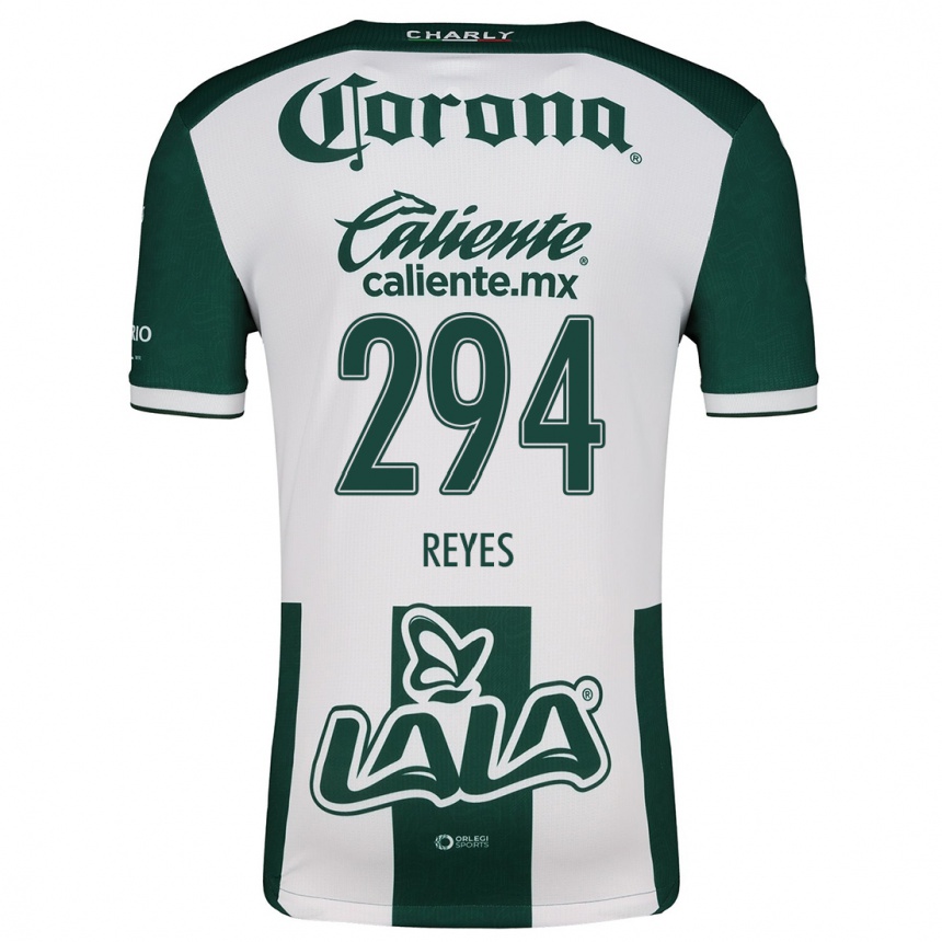 Women Football Máximo Reyes #294 Green White Home Jersey 2024/25 T-Shirt Za