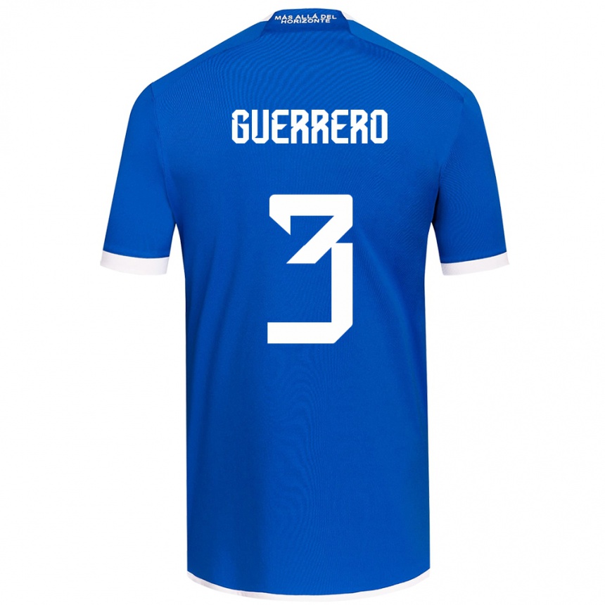 Women Football Carla Guerrero #3 Blue White Home Jersey 2024/25 T-Shirt Za