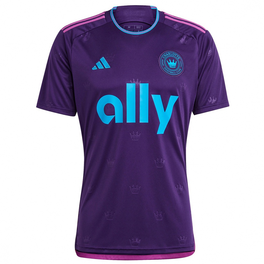 Women Football Sam Sery #0 Purple Blue Away Jersey 2024/25 T-Shirt Za