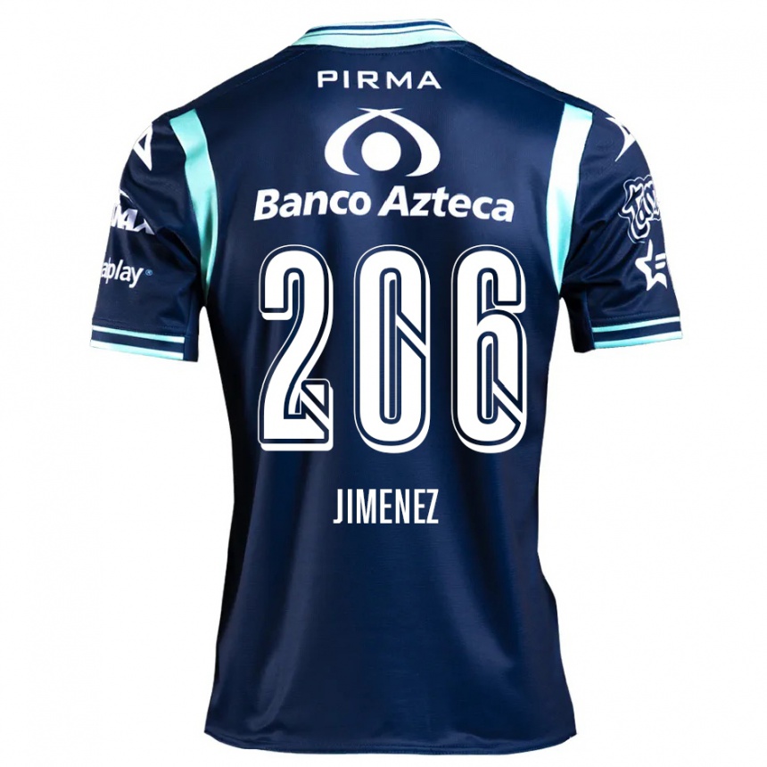 Women Football Leonardo Jiménez #206 Navy Blue Away Jersey 2024/25 T-Shirt Za