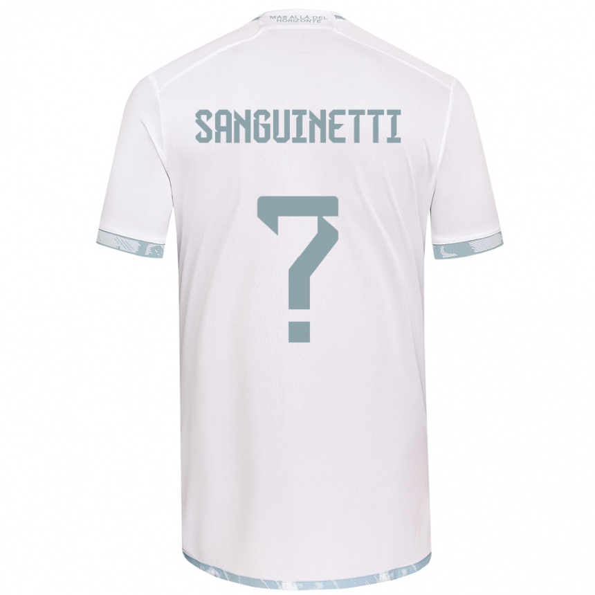 Women Football Fernando Osorio Sanguinetti #0 White Grey Away Jersey 2024/25 T-Shirt Za