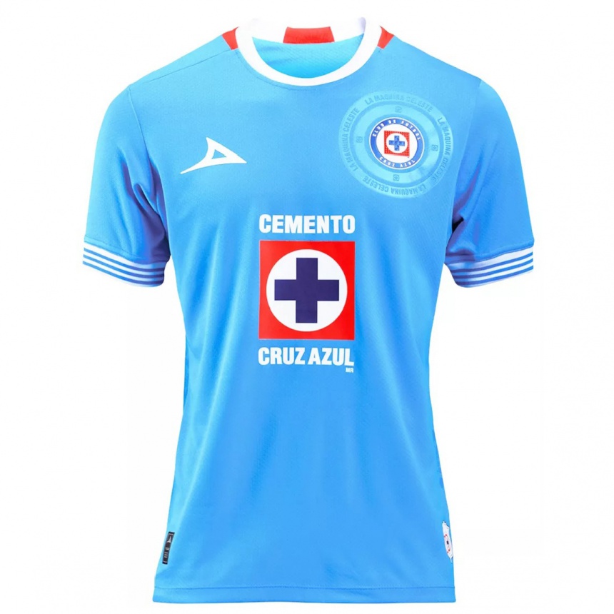 Kids Football Karime Abud #21 Sky Blue Home Jersey 2024/25 T-Shirt Za