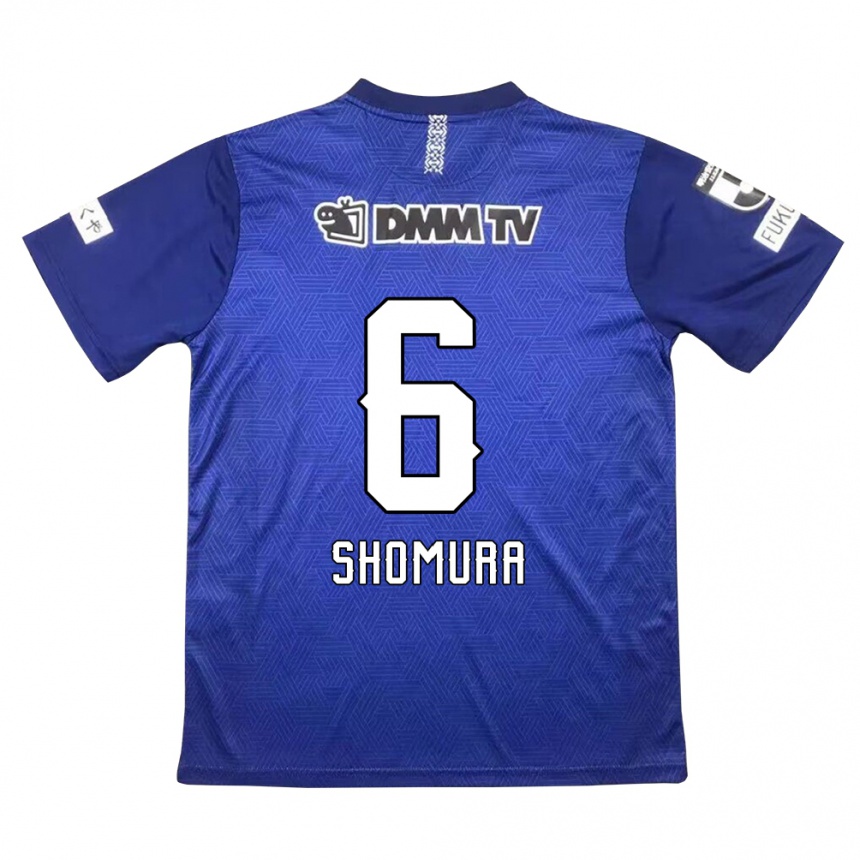 Kids Football Tomoki Shomura #6 Dark Blue Home Jersey 2024/25 T-Shirt Za