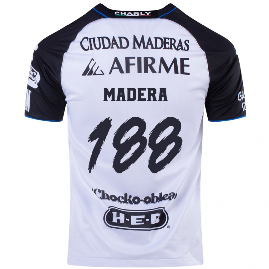 Kids Football Héctor Madera #188 Black Blue Home Jersey 2024/25 T-Shirt Za