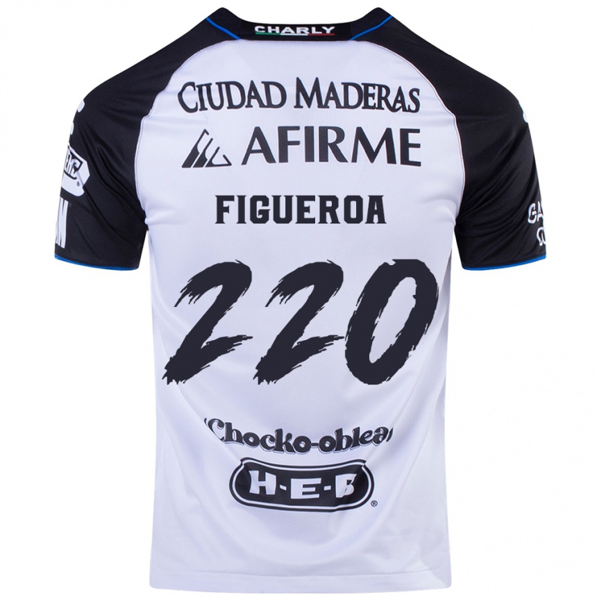 Kids Football Christopher Figueroa #220 Black Blue Home Jersey 2024/25 T-Shirt Za