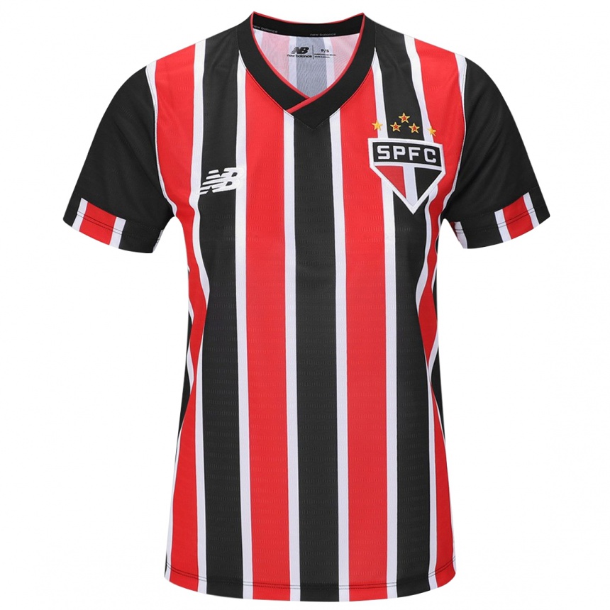 Kids Football Gabriel Rocha #0 Black Red White Away Jersey 2024/25 T-Shirt Za