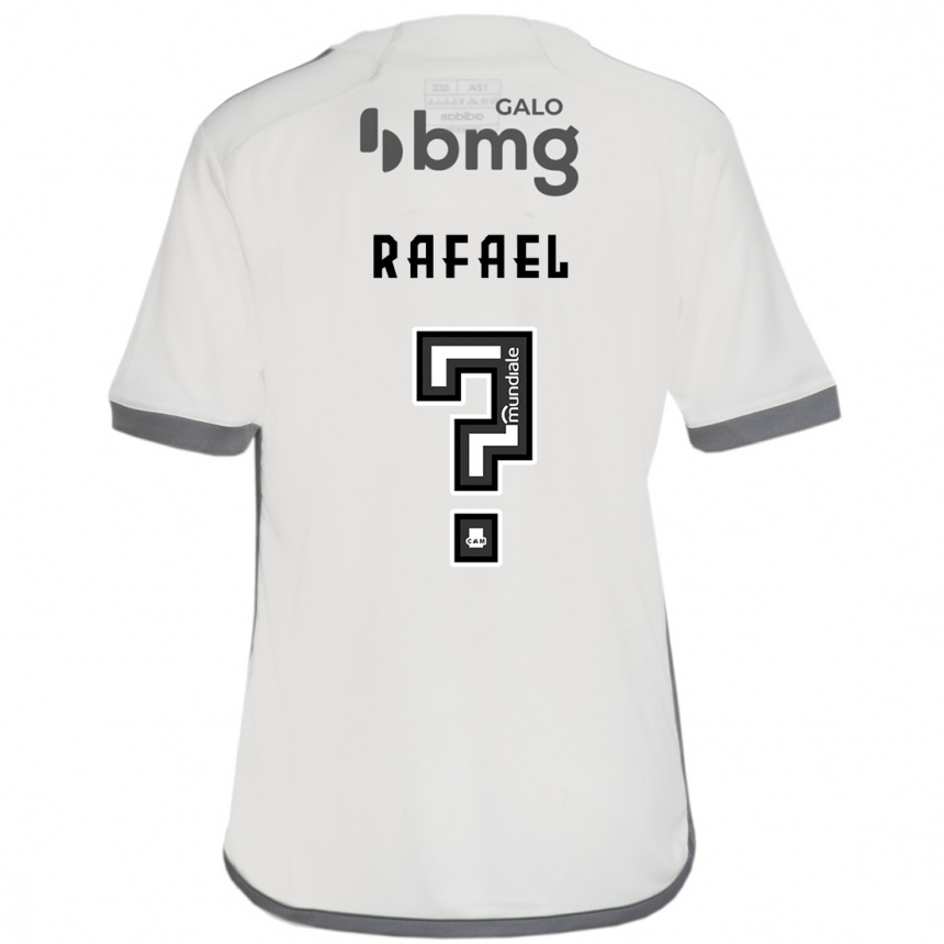 Kids Football João Rafael #0 Off White Away Jersey 2024/25 T-Shirt Za