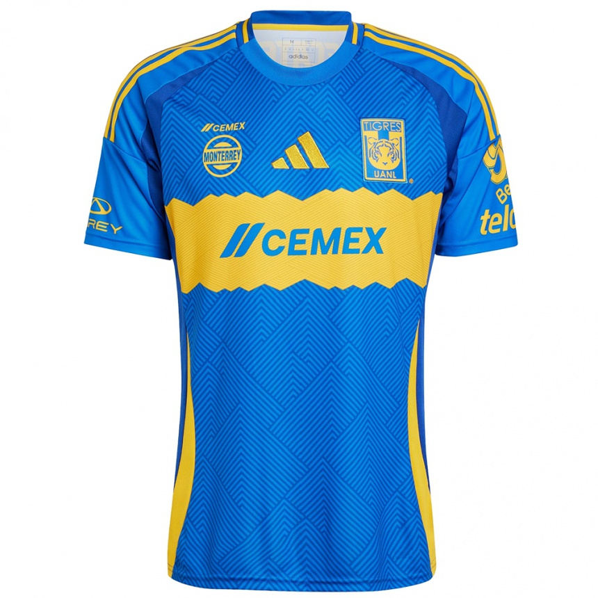 Kids Football André-Pierre Gignac #10 Blue Yellow Away Jersey 2024/25 T-Shirt Za