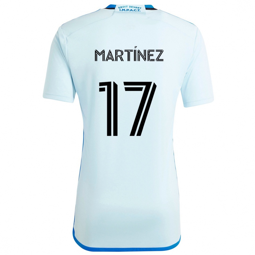 Kids Football Josef Martínez #17 Ice Blue Away Jersey 2024/25 T-Shirt Za