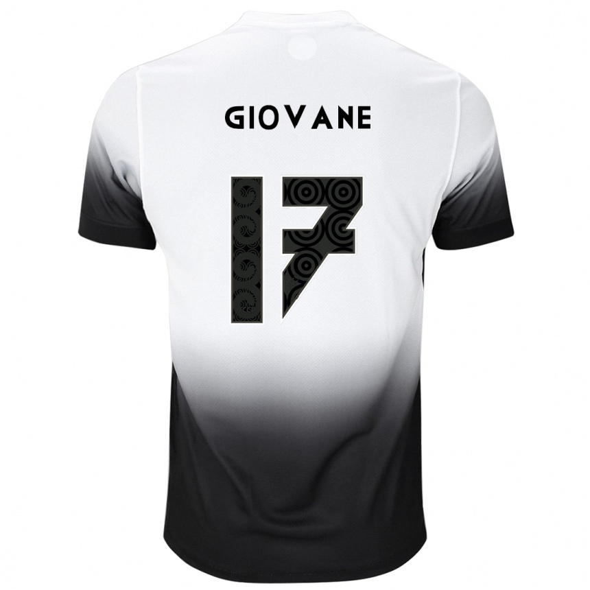 Men Football Giovane #17 White Black Home Jersey 2024/25 T-Shirt Za