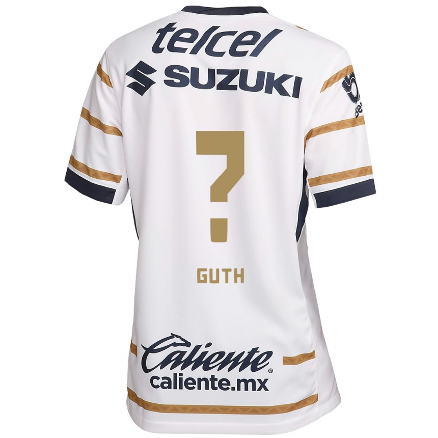 Men Football Tiago Guth #0 White Obsidian Home Jersey 2024/25 T-Shirt Za