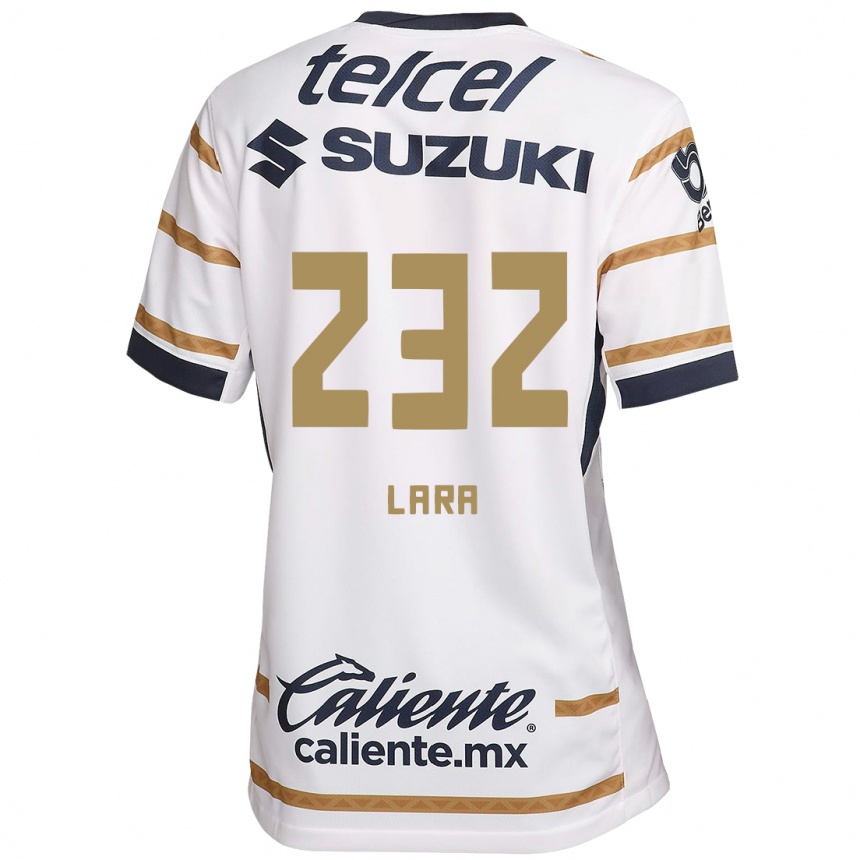 Men Football Pablo Lara #232 White Obsidian Home Jersey 2024/25 T-Shirt Za