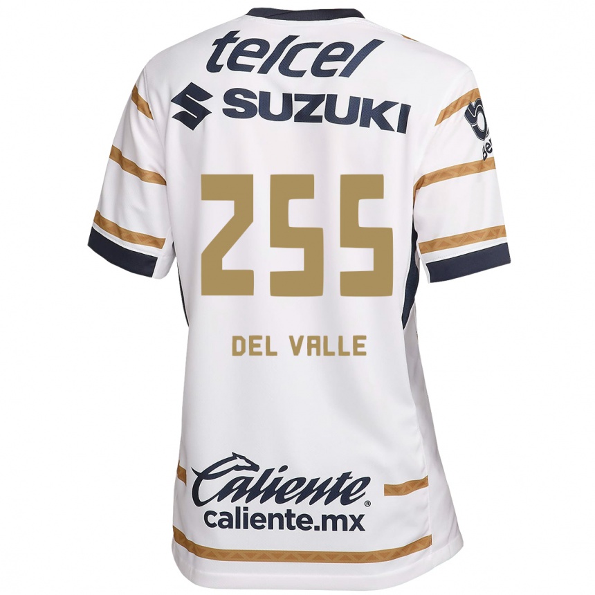 Men Football Yonathan Del Valle #255 White Obsidian Home Jersey 2024/25 T-Shirt Za