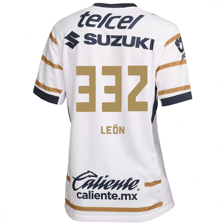 Men Football Andryk León #332 White Obsidian Home Jersey 2024/25 T-Shirt Za