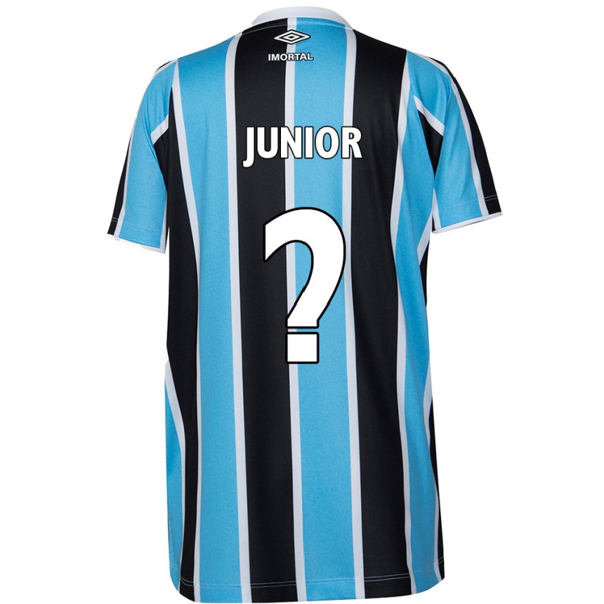 Men Football Artur Junior #0 Blue Black White Home Jersey 2024/25 T-Shirt Za